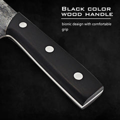 Butcher Knife Handmade Forged Kitchen Knife for Meat Fish Fruit Vegetables Chef Knife Stainless Steel Boning Knife Cleaver Knife