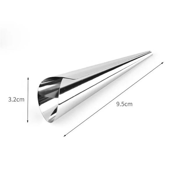 Conical Tube Cone Roll Moulds Spiral Croissants Molds Cream Horn Mould Pastry Mold Cookie Dessert Kitchen Baking Tool