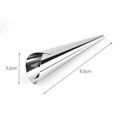 Conical Tube Cone Roll Moulds Spiral Croissants Molds Cream Horn Mould Pastry Mold Cookie Dessert Kitchen Baking Tool