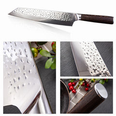 9" Fishing Knife Professional Japanese Chef Knife Forged Kiritsuke Meat Cleaver Vegetables Slicing Salmon Sashimi Kitchen Knife