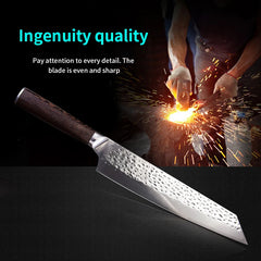 9" Fishing Knife Professional Japanese Chef Knife Forged Kiritsuke Meat Cleaver Vegetables Slicing Salmon Sashimi Kitchen Knife