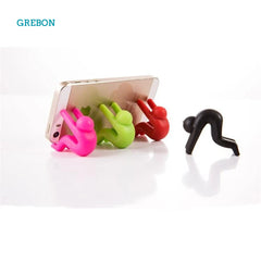 Creative Man Shaped Overflow Prevent Pot Cover Anti-overflow Silicone Lifting Soup Spoon Holder Kitchen Gadgets Spill-Proof Rack