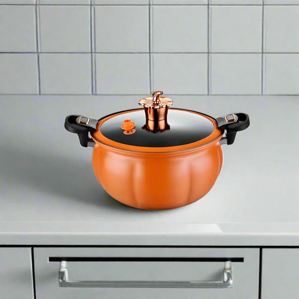 Creative Pumpkin Pressure Cooker Large Capacity Multi-functional With Steamer Cooking Pots Mcstone Non-stick Household Soup Pot