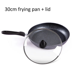 Xiaomi Pan Non-stick Frying Pan with Lid Maifan Stone Coating Double Bottom Thickened Fried Egg Steak Pan Home Cookware