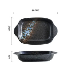 Baking Tools and Accessories Bakeware Oven Baking Tray Ceramic Pans Kitchen Gadgets Cooking Utensils Porcelain Dishes Utensil