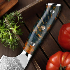 Damascus VG-10 Japanese Steel Chef Knife 8 Inch Professional Chef's Knife Full Tang Handle Ultra Sharp Kitchen Cooking Knife