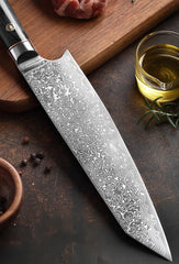 Real Damascus Steel Kitchen Chef Knife Professional Japanese Knife Meat Fish Vegetables Slice Kiritsuke Butcher Cleaver Knife