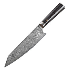 Real Damascus Steel Kitchen Chef Knife Professional Japanese Knife Meat Fish Vegetables Slice Kiritsuke Butcher Cleaver Knife
