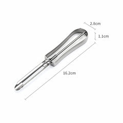 Stainless Steel Straight Melon Planer Fruit Slicer Sharp Movable Cutter Head Cucumber Potato Peeler Household Kitchen Gadgets