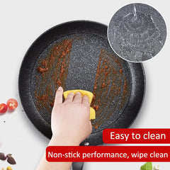 Xiaomi Pan Non-stick Frying Pan with Lid Maifan Stone Coating Double Bottom Thickened Fried Egg Steak Pan Home Cookware