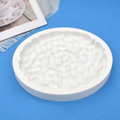 Dorica New 1/8 Holes Almond Silicone Cake Mousse Mold Diy Handmade Soap Mould Fondant Cake Decorating Tools Kitchen Bakeware