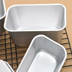 Aluminum Bakeware Loaf Pan DIY Oven Bread Baking Mold Non Stick Baking Dish Toast Boxes Rectangle Cheese Cake Mold Cooking Tools