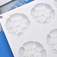 Dorica New 1/8 Holes Almond Silicone Cake Mousse Mold Diy Handmade Soap Mould Fondant Cake Decorating Tools Kitchen Bakeware