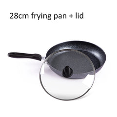 Xiaomi Pan Non-stick Frying Pan with Lid Maifan Stone Coating Double Bottom Thickened Fried Egg Steak Pan Home Cookware