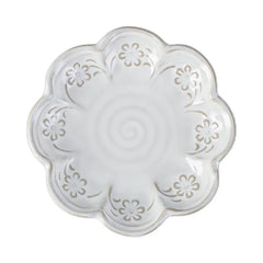 Ceramic Embossed Tableware Household Flower Shape Flavor Dish Rice Bowl Dinner Plate Fish Disc Breakfast Milk Oatmeal Cups