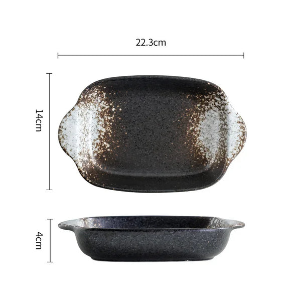 Baking Tools and Accessories Bakeware Oven Baking Tray Ceramic Pans Kitchen Gadgets Cooking Utensils Porcelain Dishes Utensil