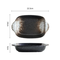 Baking Tools and Accessories Bakeware Oven Baking Tray Ceramic Pans Kitchen Gadgets Cooking Utensils Porcelain Dishes Utensil