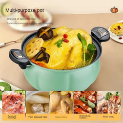 Creative Pumpkin Pressure Cooker Large Capacity Multi-functional With Steamer Cooking Pots Mcstone Non-stick Household Soup Pot